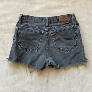 Vintage Lee denim mini shorts